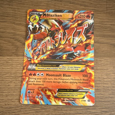 Pokémon TCG M Blaziken EX Holo Promo Full Art XY86 XY Promos ENG 210 HP on eBay