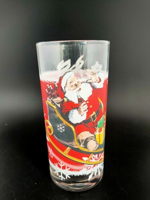 Coca Cola Sammelglas - Burger King Weihnachtsglas | Vintage