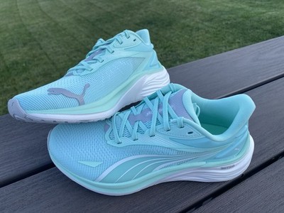 310788-12 PUMA Electrify NITRO 4 Women's Running   Size W8.5 / Y7 Mint Melt