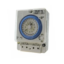 Mechanical Timer Switch 100-240V 15A Quartz Motor Drive 24H Programmable Relay