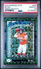 2024 Panini Donruss Optic - Rated Rookie Bo Nix #209 Green Velocity Prizm PSA 10