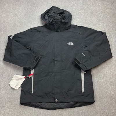 North Face Jacke Erwachsene Small schwarz Hyvent Windbreaker Kapuze Regenmantel Herren