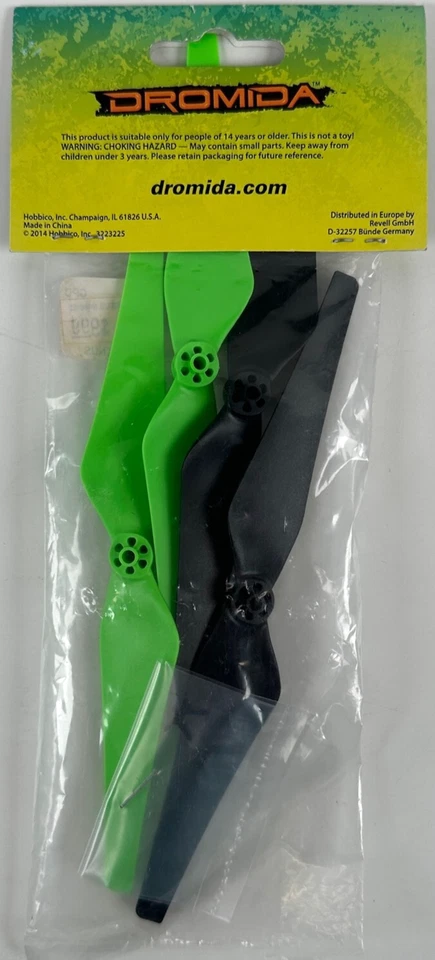 Dromida DIDE1154 Ominus FPV Green/Black Prop Set New - Image 2 of 2