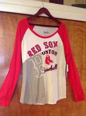 women's long sleeve red sox shirt
