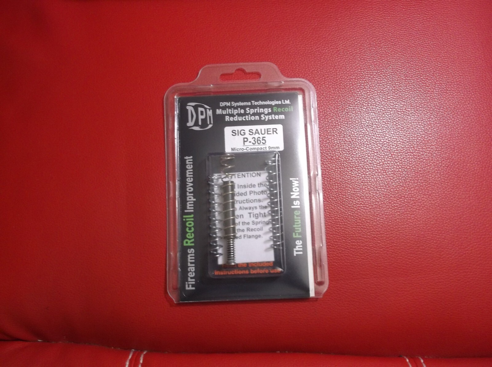 Vedder Pocket Locker Holster (For Standard SIG P365) And DPM Recoil