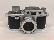 Minox Classic Camera Leica IIIf 60500 with wooden box- M3 2.1 Perfect Condition