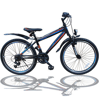 24 ZOLL FAHRRAD SHIMANO 21GANG 24'' FAHRRAD KINDERFAHRRAD FASTER MOUNTAINBIKE MTB