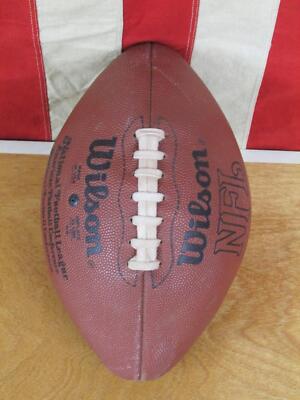 Vintage Wilson NFL Official Leather Football w/Laces AFC NFC