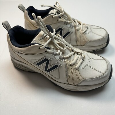 New Balance (MX608V3W) Men's 608 V3 White/ Navy Cross Trainer
