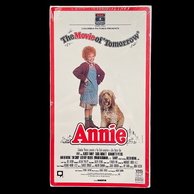 Annie (VHS, RCA) Brand New Sealed Columbia Tri Star Watermark