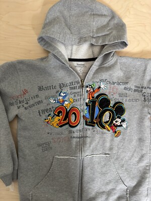 Sweat Disney Mickey, Dingo Et Donald – Good Times – Adolescent – Taille M – Jaune