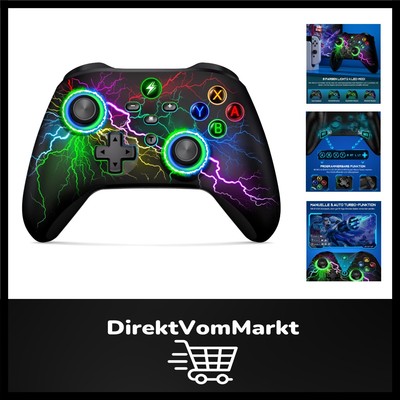 Switch Controller, Switch Pro Controller mit 2 Back Button Macro Programmierb...