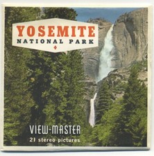 Yosemite National Park California View-Master Packet A-171 Excellent Cond.