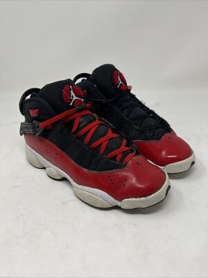 Nike Air Jordan YOUTH Retro Infrared 323419-060 Size 6Y Black