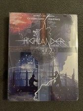 Highlander - Director's Cut w. Steelbook (Blu-ray + DVD + Digital) NEW/SEALED