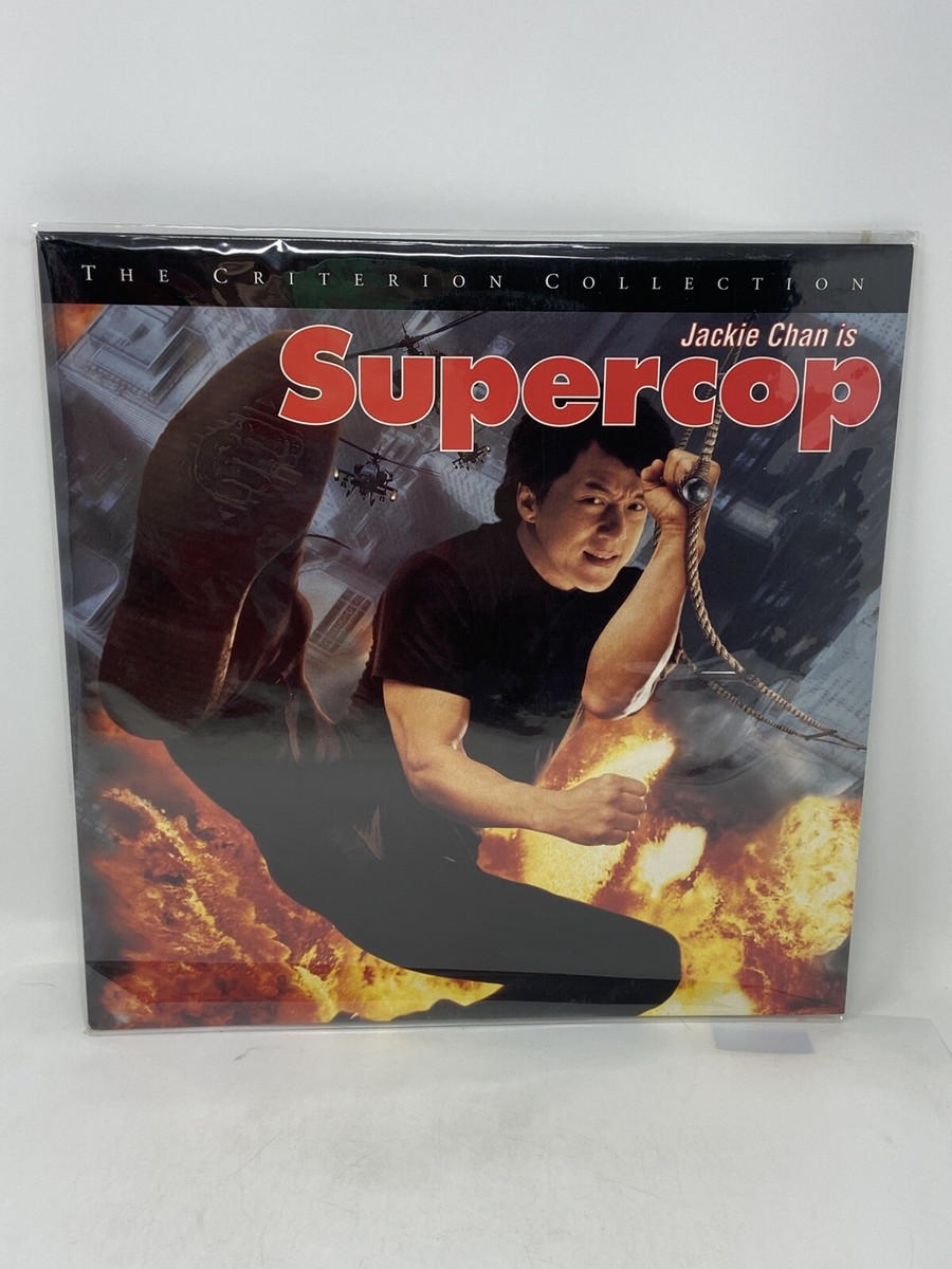 Supercop (1992) Laserdisc Criterion Jackie Chan Michelle Yeoh