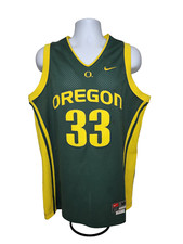 Oregon DUCKS Nike Stitched BASKETBALL JERSEY Luke Jackson  #33        Men's  M