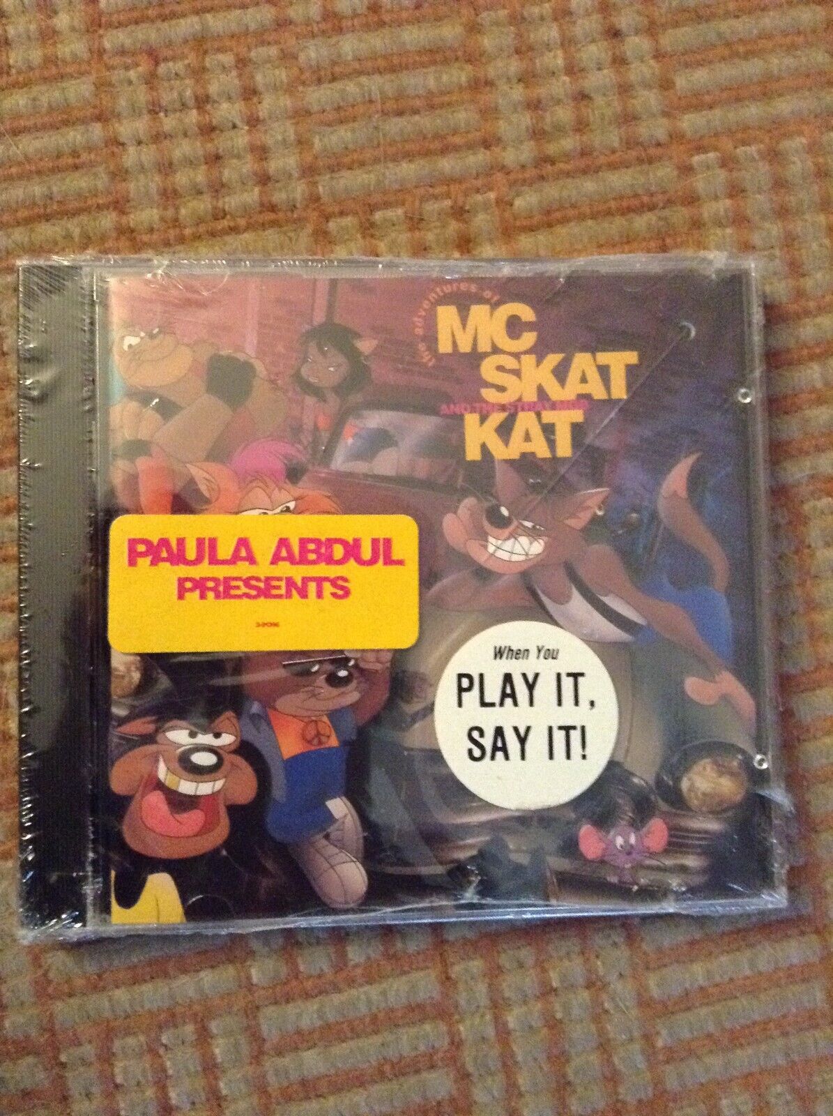 Adventures of MC Skat Kat CD and the Stray Mob rare Paula Abdul NEW/SEALED
