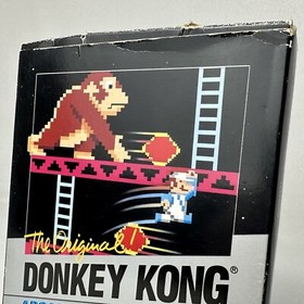 Donkey Kong Arcade Classics⭐Hang Tab Box 5 Screw⭐Nintendo NES Authentic Original
