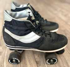 Roller skates FIGHTER size 45 black with refl...