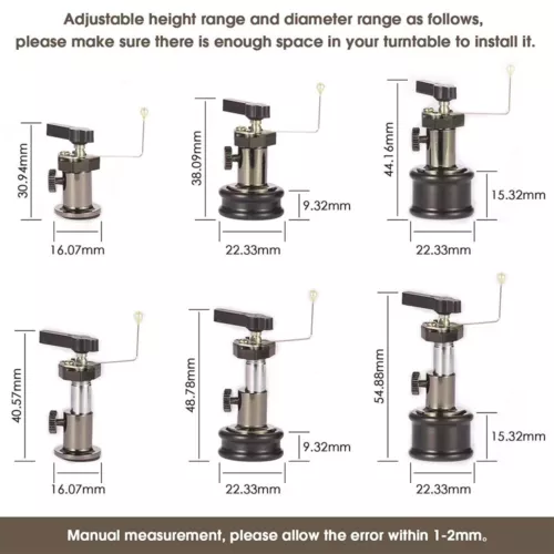 Return-Tonearm Lifter Turntable LP Disc Vinyl Record Tonarmwaage Arm Lifter - Bild 7 von 12