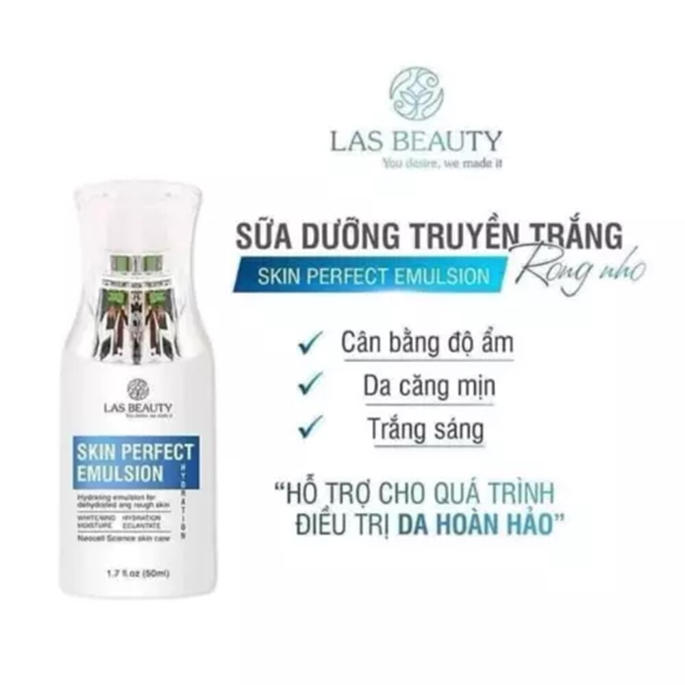 Crème Hydratante Las Beauty Original Skin Perfect Emulsion 50 Ml – Pour Tous Types De Peau
