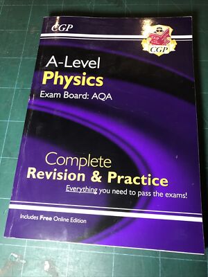 CGP A Level Physics AQA Revision Textbook & Maths Skills For Physics