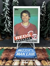 1985 Topps Baseball Pete Rose Reds Base Card Manager 547