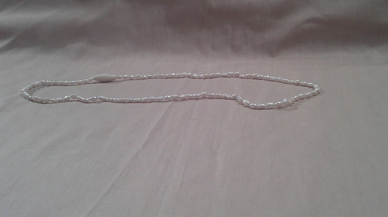 VETEMENTS "Piccola Collana Perline Bianche 19"