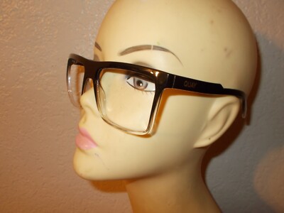 Quay Australia Let It Run Black Clear Frame Sunglasses | eBay display picture 1