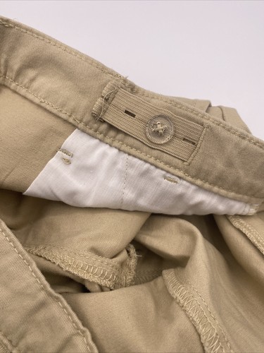Children’s Place Girl Size 14 Khaki Uniform Pants Adjustable Stretch Fabric NEW - Picture 4 of 5