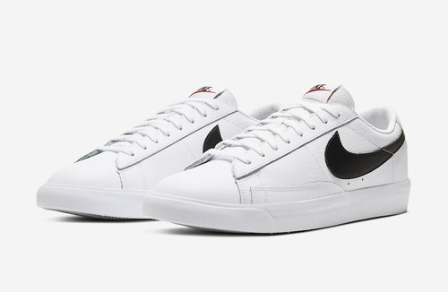 Nike Blazer Low Leather White Black 