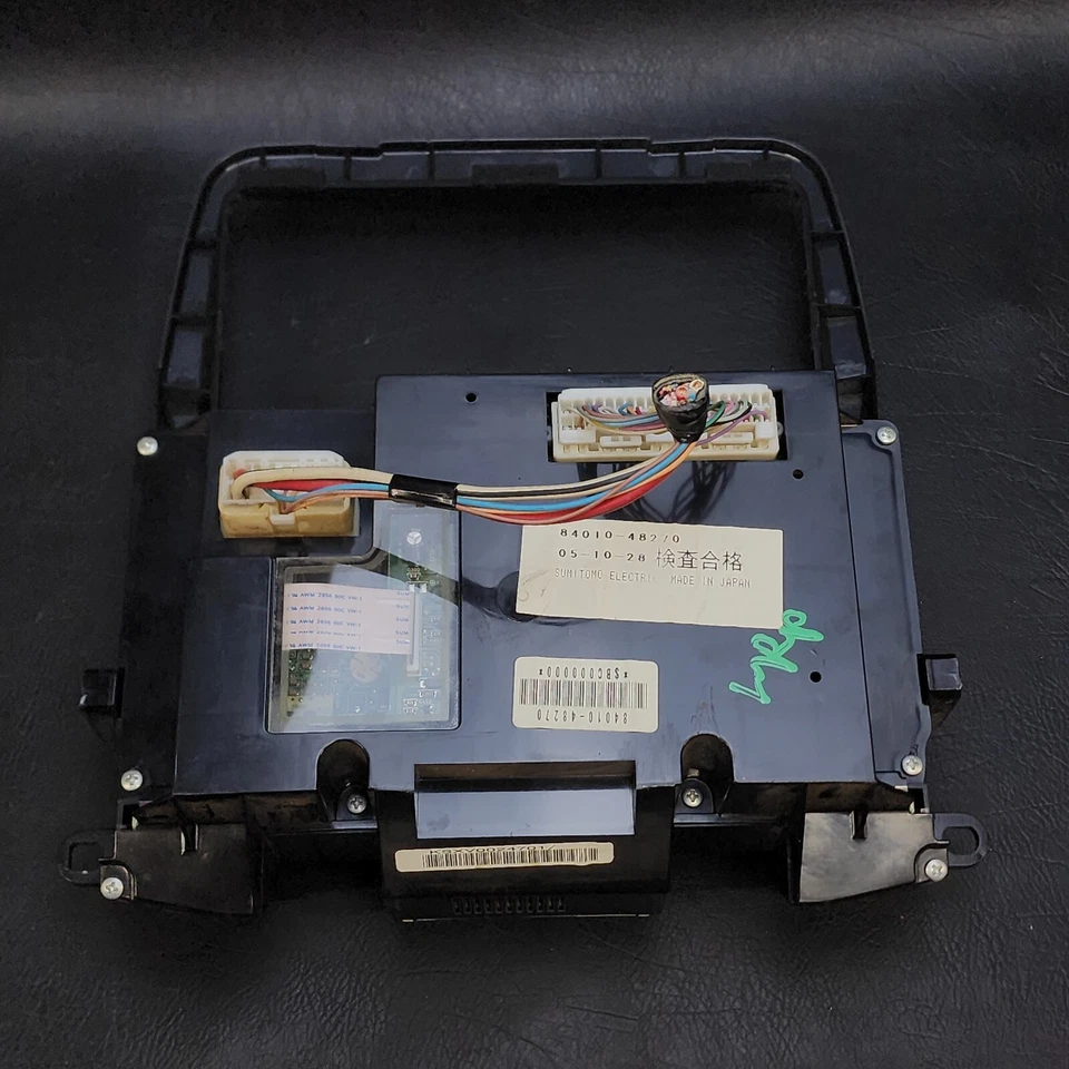 Toyota Highlander 2006 2007 manual aire acondicionado temperatura control climático 84010-48270 OEM Foto 3 de 3