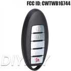 Remote Key Fob for Nissan Armada 2017 2018 2019 20 21 2022 2023 2024 CWTWBIG744