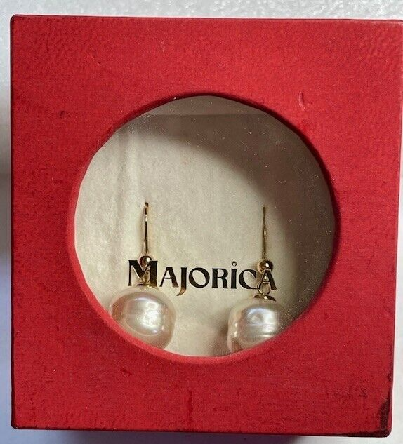Vintage Majorica Spain Baroque White Imitation Pearl 1
