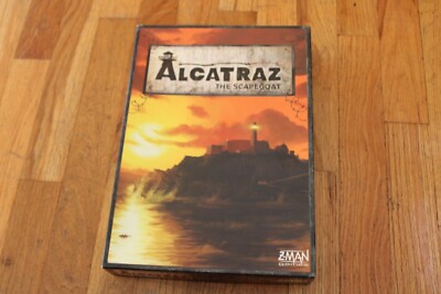 Alcatraz The Scapegoat Cooperative Prison Break Themed Board Game Z-Man Games
