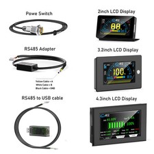 For JK BMS LCD Display /RS485 Adapter /Power Switch/RS485 to USB Cable