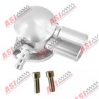 SILVER Swivel Thermostat Housing Stealth For BA BF FG Ford Falcon 6 Cylinder ASI