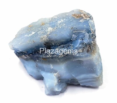 Natural Certified 258 Ct Australia Sky Blue Opal Rough Loose Gemstone 4JKH