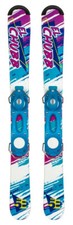 New ski blades + bindings (fit mondo 23-29.5 boots=4.5-11.5)