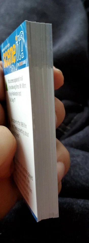 100 Trivia Cards For Scene It The DVD Game Movie Edition  - Image 2 of 2