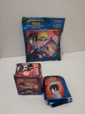 PANINI NARÜTO SHIPPUDEN ALBUM AVEC 2 + BOITE 33 POCHETTE SOIT 35 POCHETTES NEUF - Photo 1/4