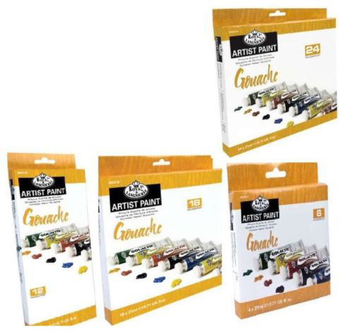 Royal Langnickel Ensembles De Grand 21ml Tubes De Aquarelle Artiste