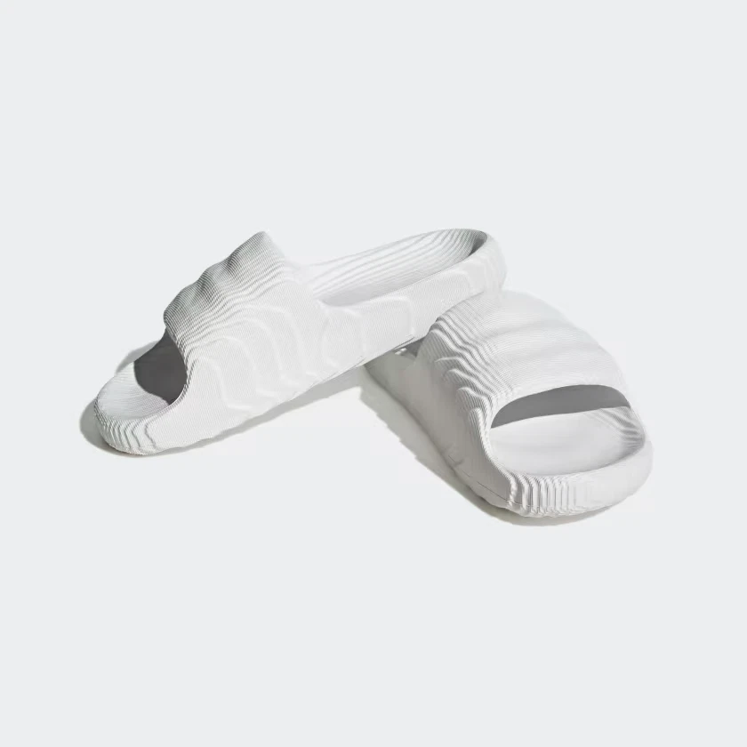 Sandali sportivi da uomo Adidas Adilette 22 bianchi taglia: US 5