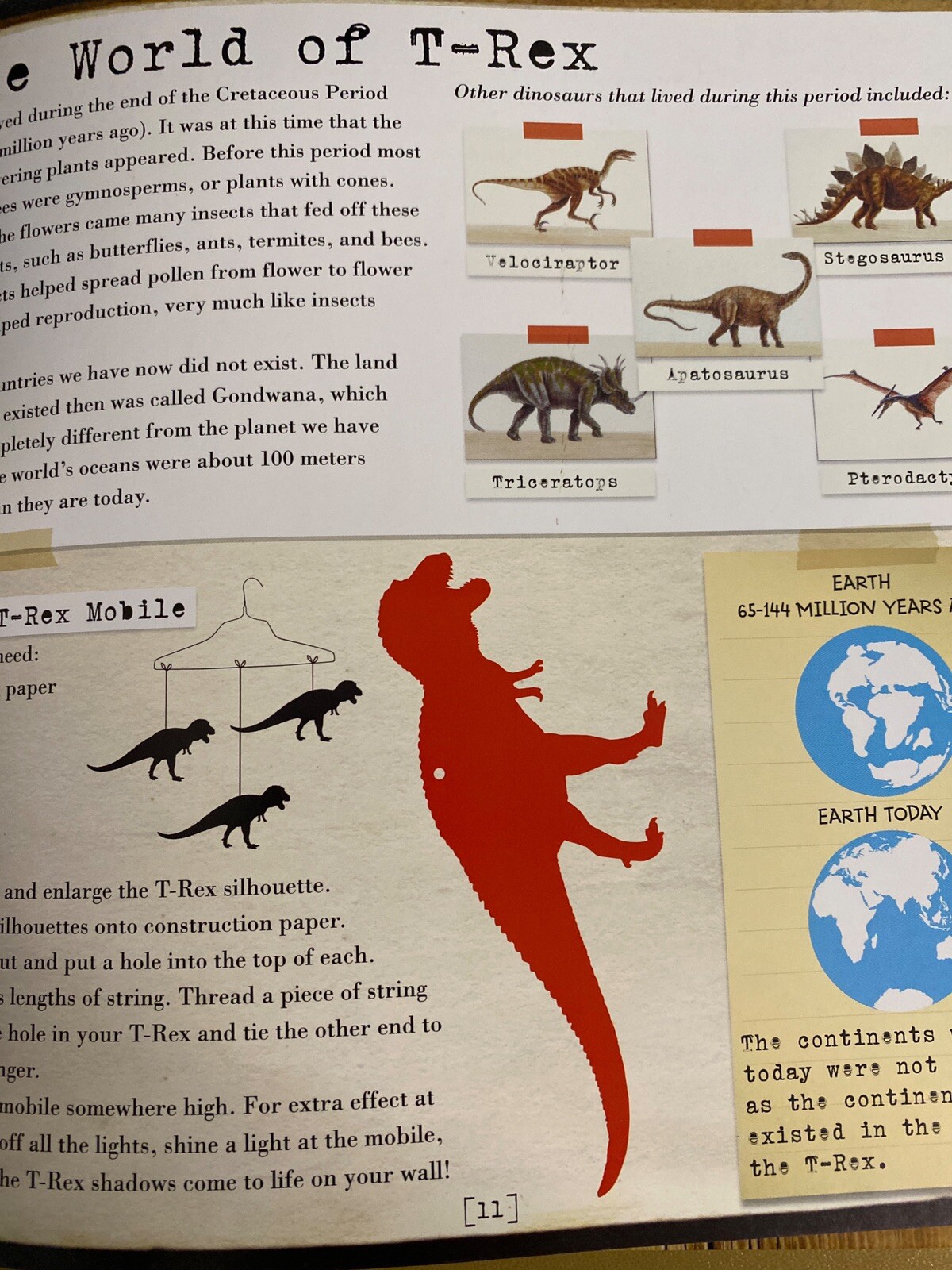 T-Rex: Tyrannosaurus Rex Book &Model Kit-The Explorers Guides-Easy To Make Dino