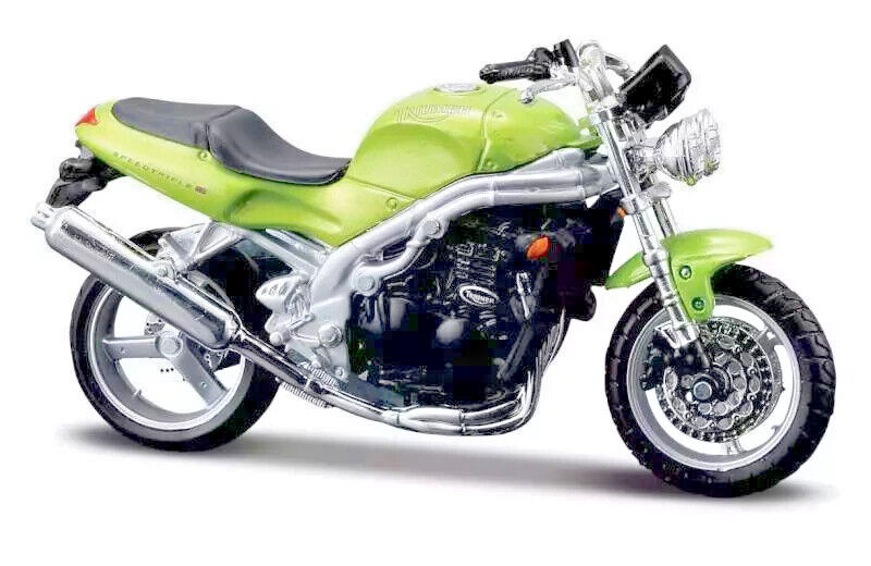Maisto 1:18 TRIUMPH SPEED TRIPLE Motorcycle Model Diecast Bike Toy