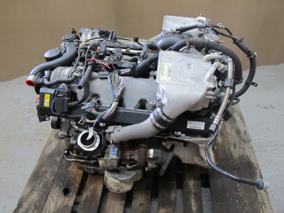 🥇07-13 MERCEDES W221 S600 5.5 M275 275.953 V12 COMPLETE