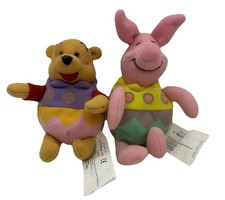 Disney Plush EASTER EGG Pooh And Piglet Winnie the Pooh 6 inch