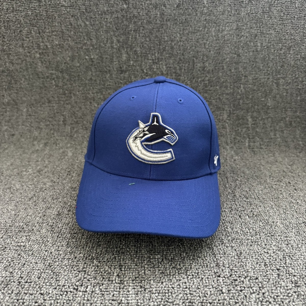 47 Brand Vancouver Canucks Strapback Hat Blue OSFA NHL Cap