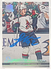 2023-24 Upper Deck The Cup Logan Cooley Signature Renditions Auto #SR-LC  NICE
